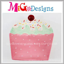 Novo Design Hand Made Ceramic Cake Em Forma De Prato e Prato